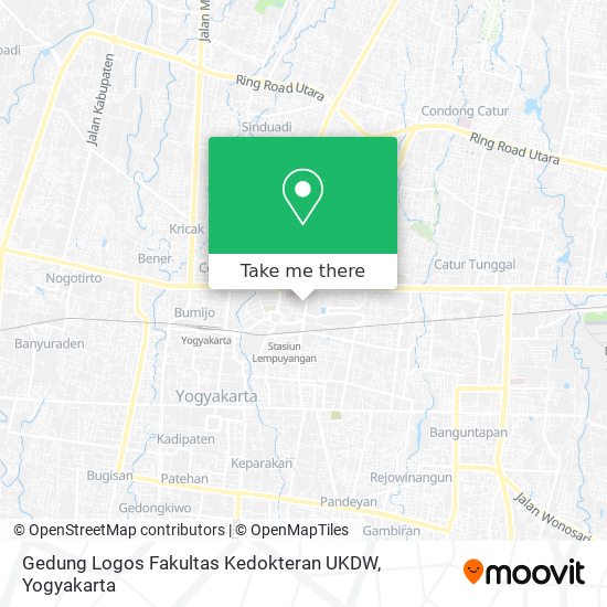 Gedung Logos Fakultas Kedokteran UKDW map