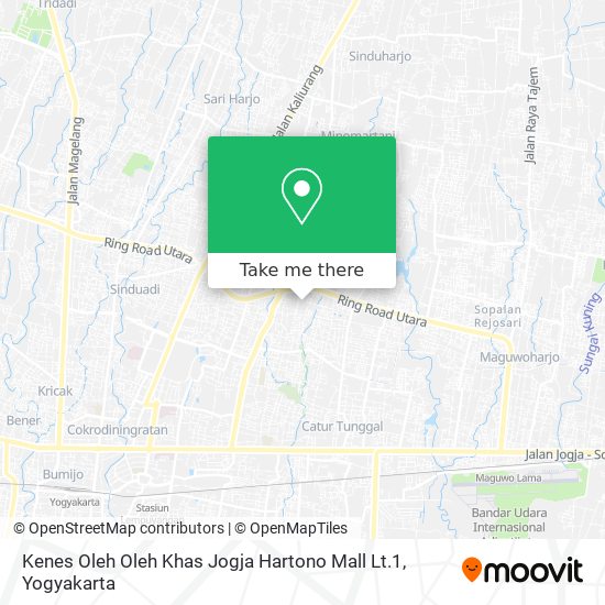 Kenes Oleh Oleh Khas Jogja Hartono Mall Lt.1 map