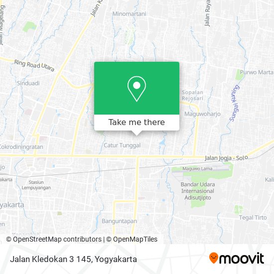 Jalan Kledokan 3 145 map