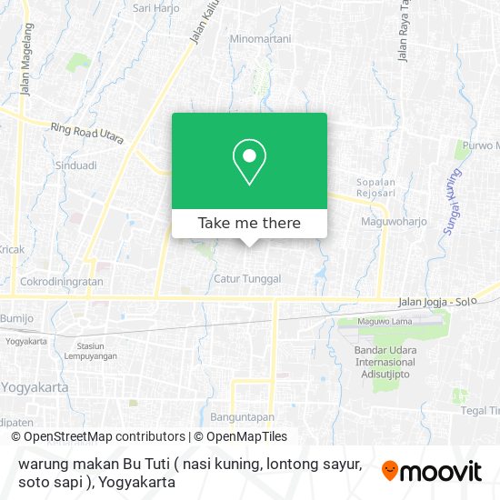 warung makan Bu Tuti ( nasi kuning, lontong sayur, soto sapi ) map