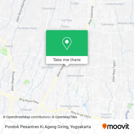 Pondok Pesantren Ki Ageng Giring map