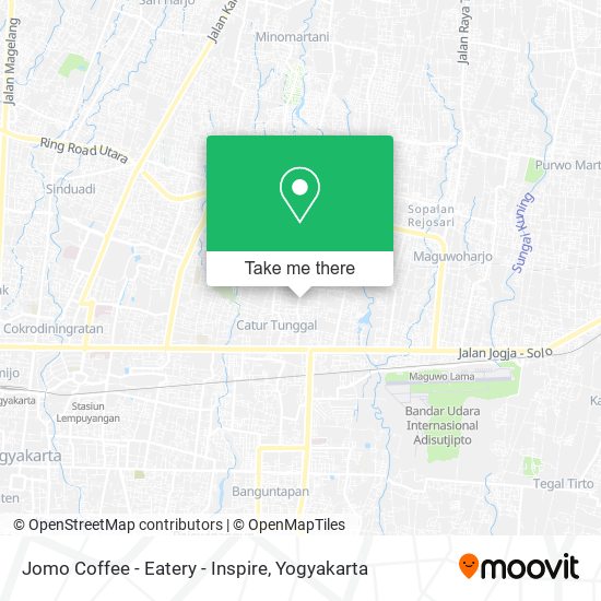 Jomo Coffee - Eatery - Inspire map