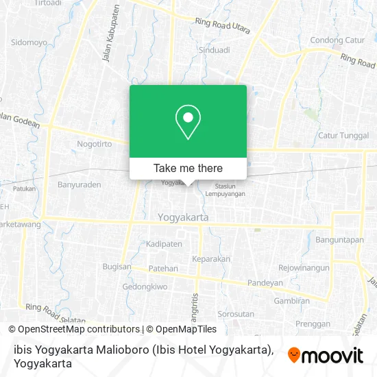 ibis Yogyakarta Malioboro (Ibis Hotel Yogyakarta) map