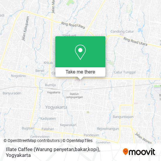 Illate Caffee (Warung penyetan,bakar,kopi) map