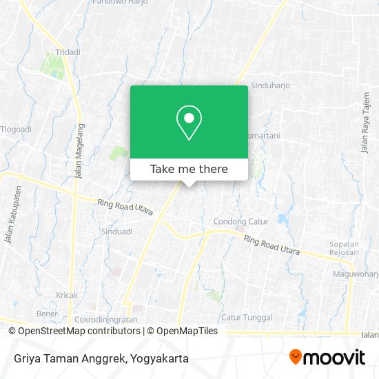 Griya Taman Anggrek map
