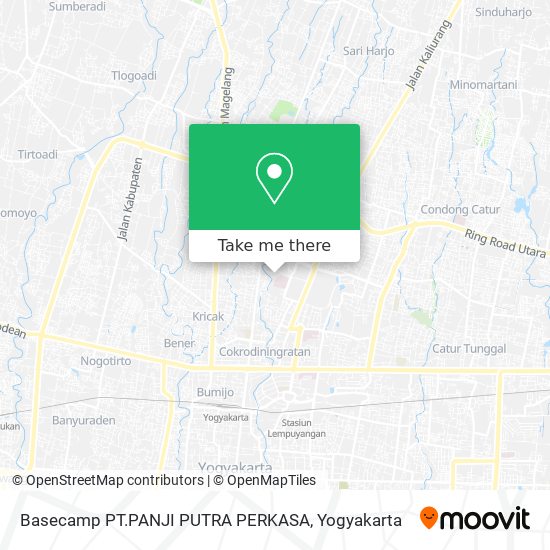Basecamp PT.PANJI PUTRA PERKASA map
