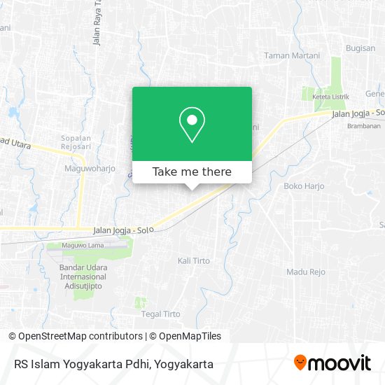 RS Islam Yogyakarta Pdhi map