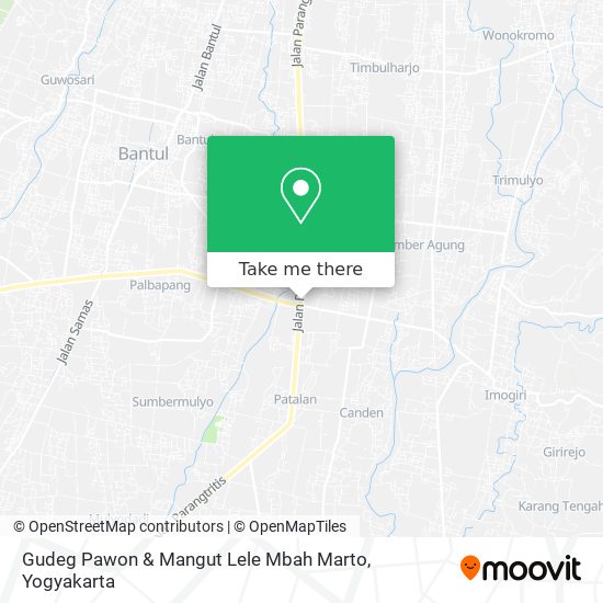 Gudeg Pawon & Mangut Lele Mbah Marto map