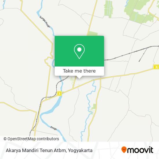 Akarya Mandiri Tenun Atbm map