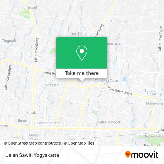 Jalan Sawit map