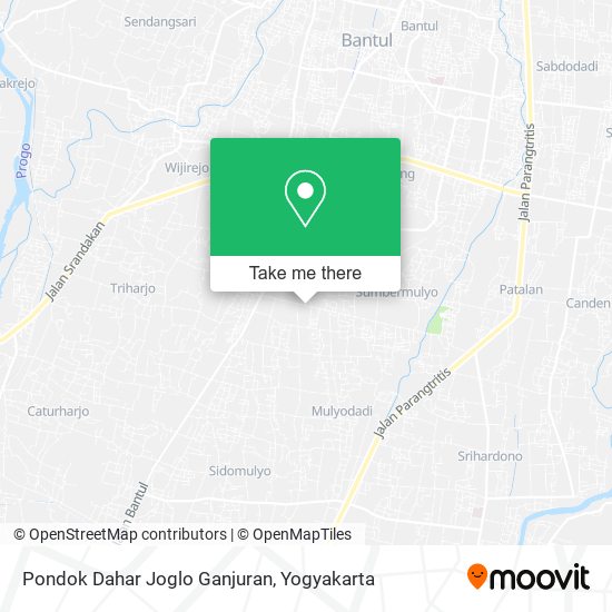 Pondok Dahar Joglo Ganjuran map