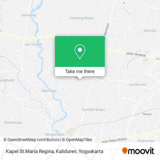 Kapel St.Maria Regina, Kaliduren map