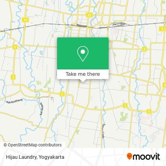 Hijau Laundry map