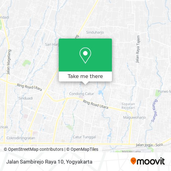 Jalan Sambirejo Raya 10 map