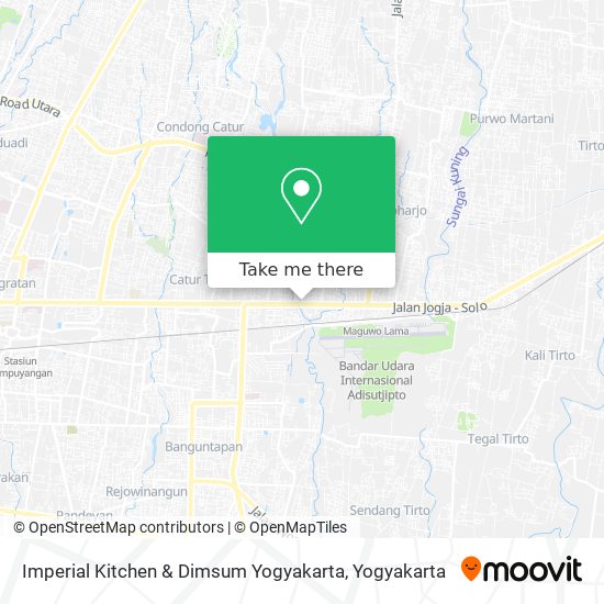 Imperial Kitchen & Dimsum Yogyakarta map