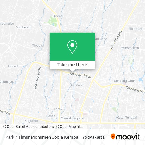 Parkir Timur Monumen Jogja Kembali map