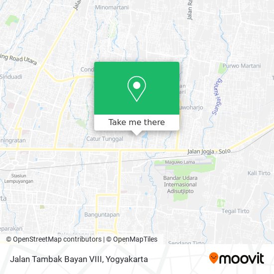 Jalan Tambak Bayan VIII map