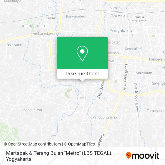 Martabak & Terang Bulan "Metro" (LBS TEGAL) map