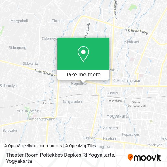 Theater Room Poltekkes Depkes RI Yogyakarta map
