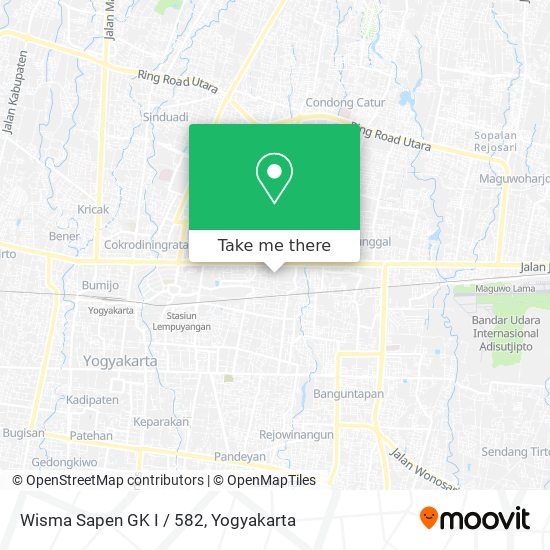 Wisma Sapen GK I / 582 map