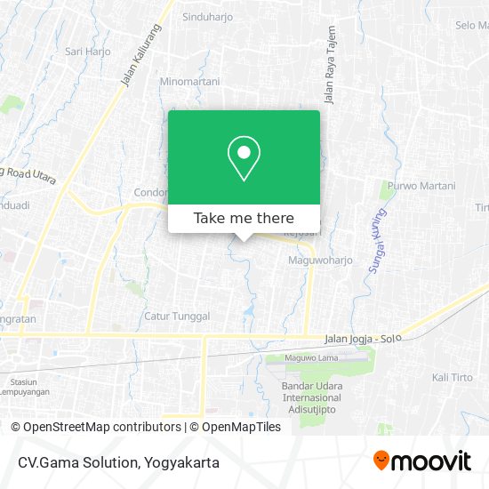 CV.Gama Solution map