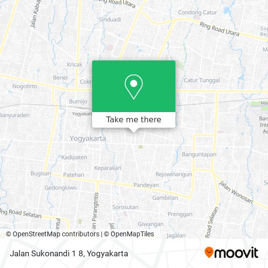 Jalan Sukonandi 1 8 map