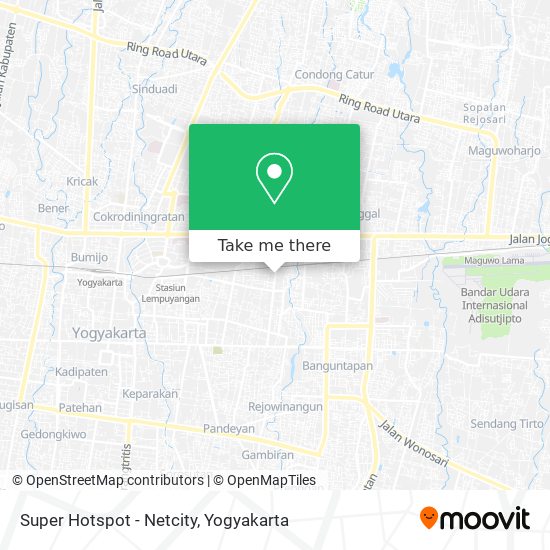 Super Hotspot - Netcity map
