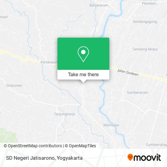 SD Negeri Jatisarono map