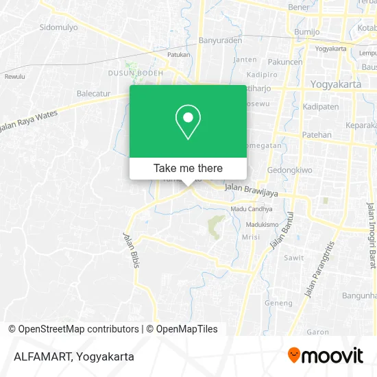 ALFAMART map