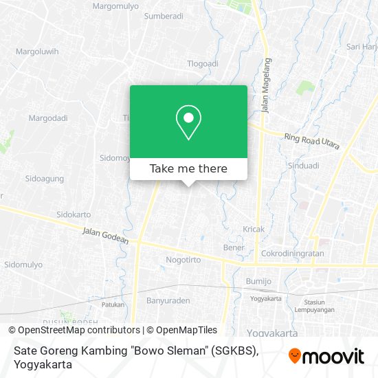 Sate Goreng Kambing "Bowo Sleman" (SGKBS) map