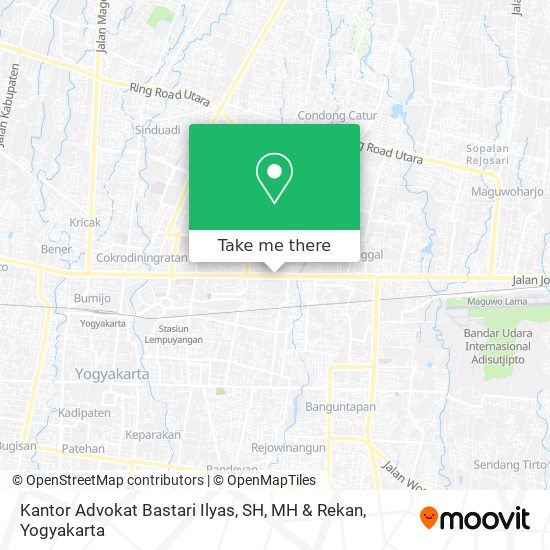 Kantor Advokat Bastari Ilyas, SH, MH & Rekan map