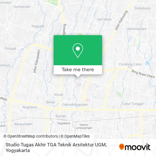 Studio Tugas Akhir TGA Teknik Arsitektur UGM map