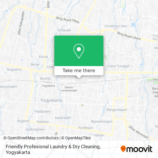 Friendly Profesional Laundry & Dry Cleaning map