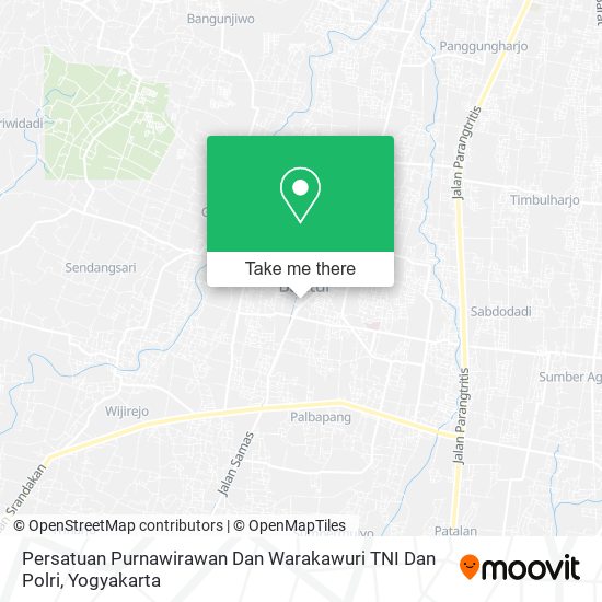 Persatuan Purnawirawan Dan Warakawuri TNI Dan Polri map