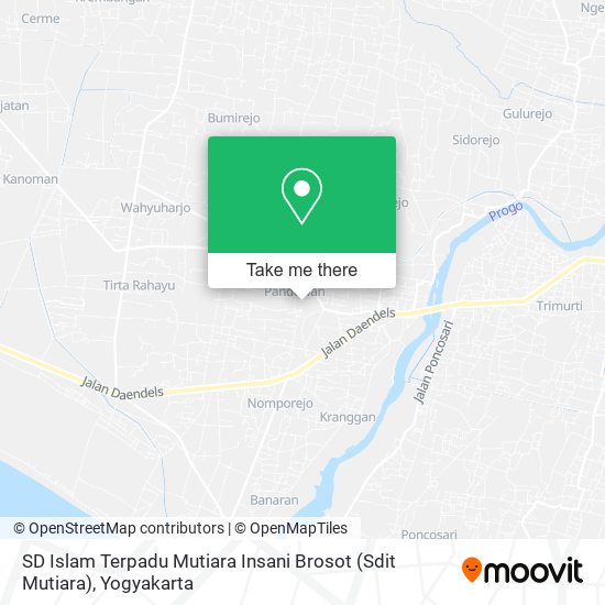 SD Islam Terpadu Mutiara Insani Brosot (Sdit Mutiara) map