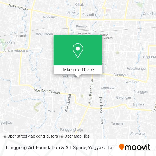 Langgeng Art Foundation & Art Space map