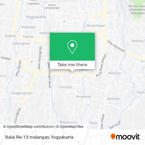 Balai Rw 13 malangan map