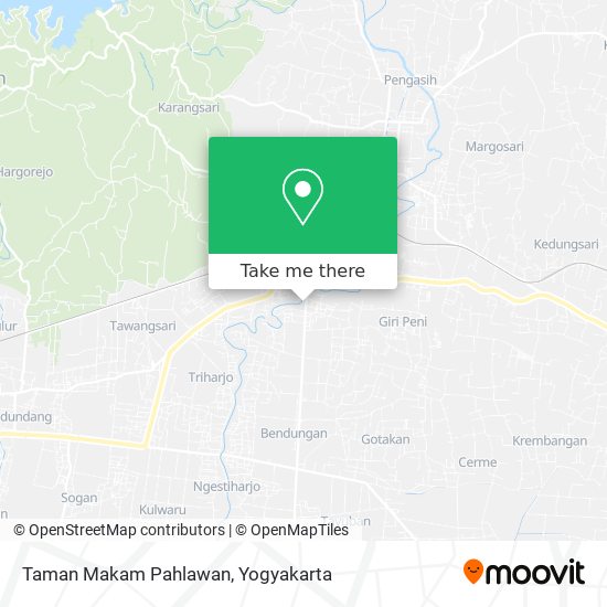 Taman Makam Pahlawan map