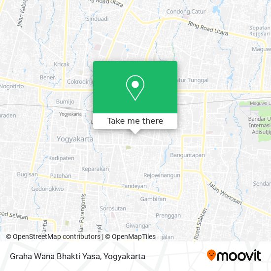 Graha Wana Bhakti Yasa map