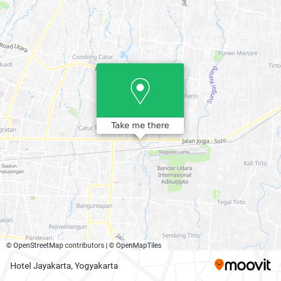 Hotel Jayakarta map