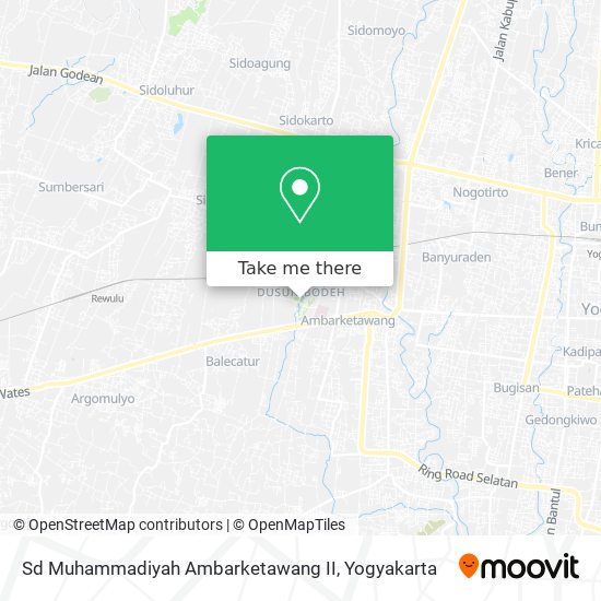 Sd Muhammadiyah Ambarketawang II map