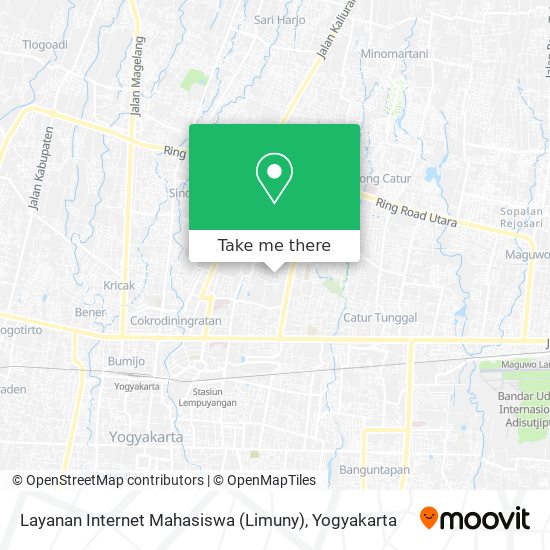 Layanan Internet Mahasiswa (Limuny) map