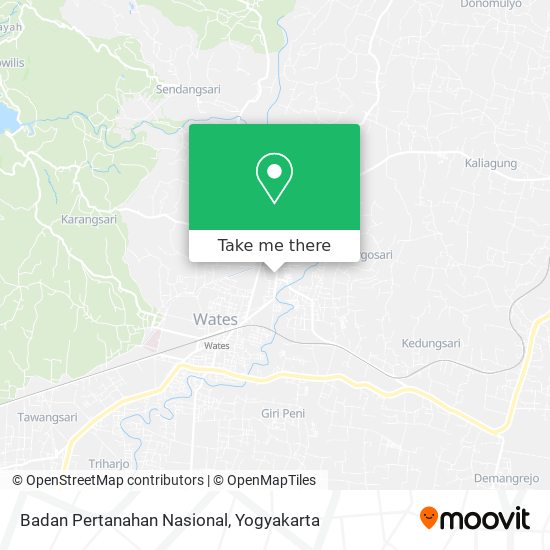 Badan Pertanahan Nasional map