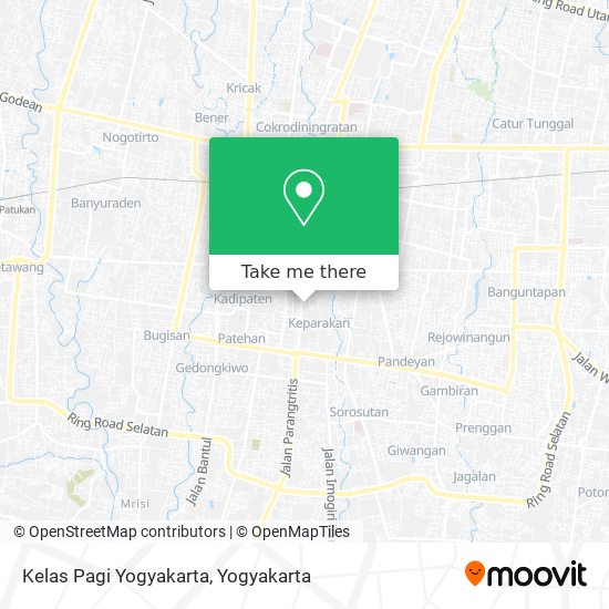 Kelas Pagi Yogyakarta map