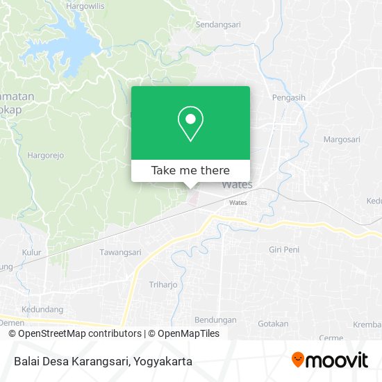 Balai Desa Karangsari map