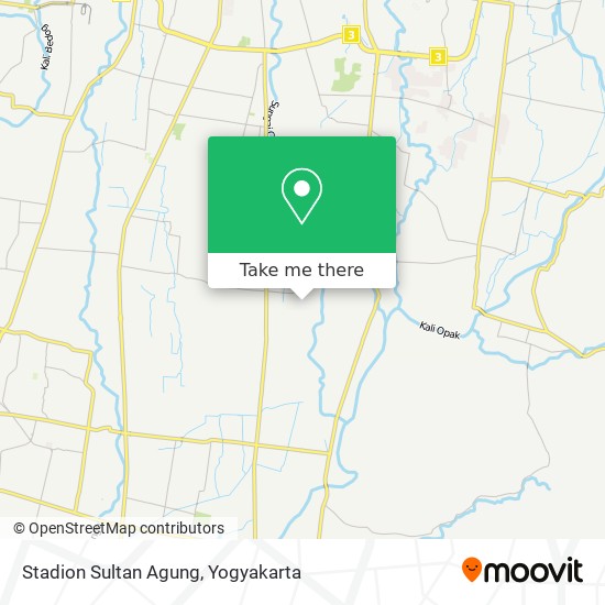 Stadion Sultan Agung map