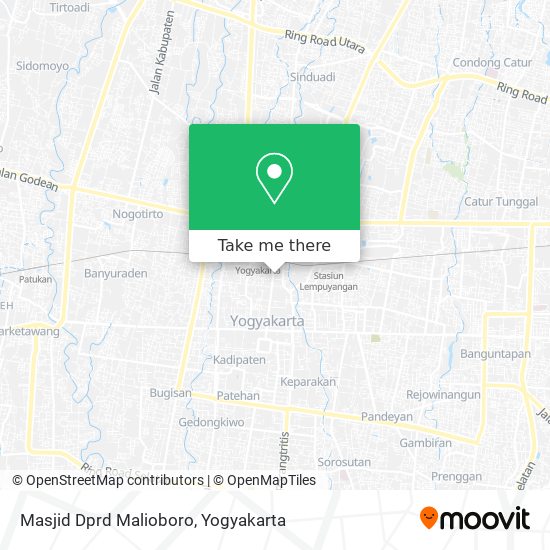 Masjid Dprd Malioboro map