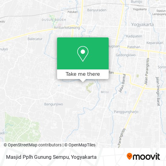 Masjid Pplh Gunung Sempu map