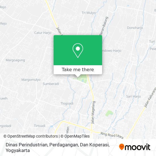 Dinas Perindustrian, Perdagangan, Dan Koperasi map
