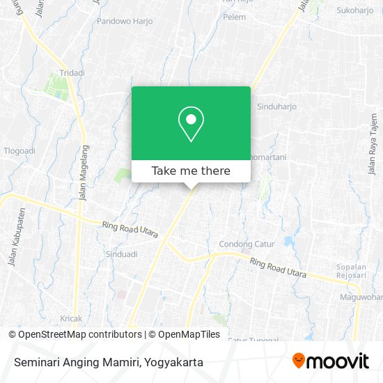 Seminari Anging Mamiri map
